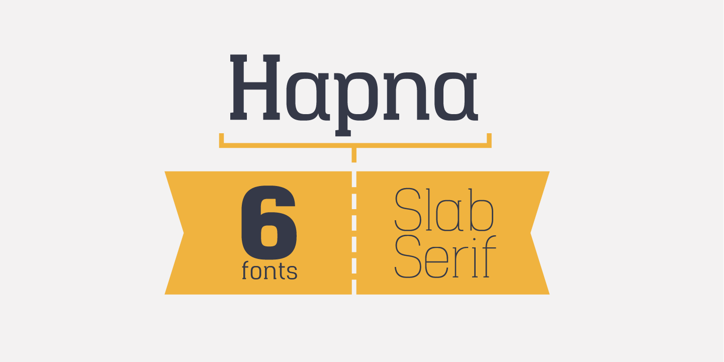 Hapna Slab Serif